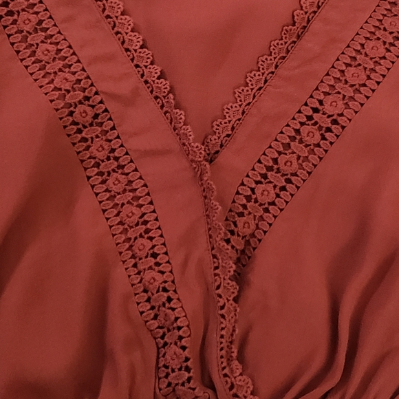 (GIFTED) Forever 21 Crop Top with Lace Trim - Picture 5 of 5